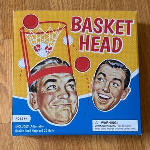 Basket Head Game - Party Hoop Game Ages 6+